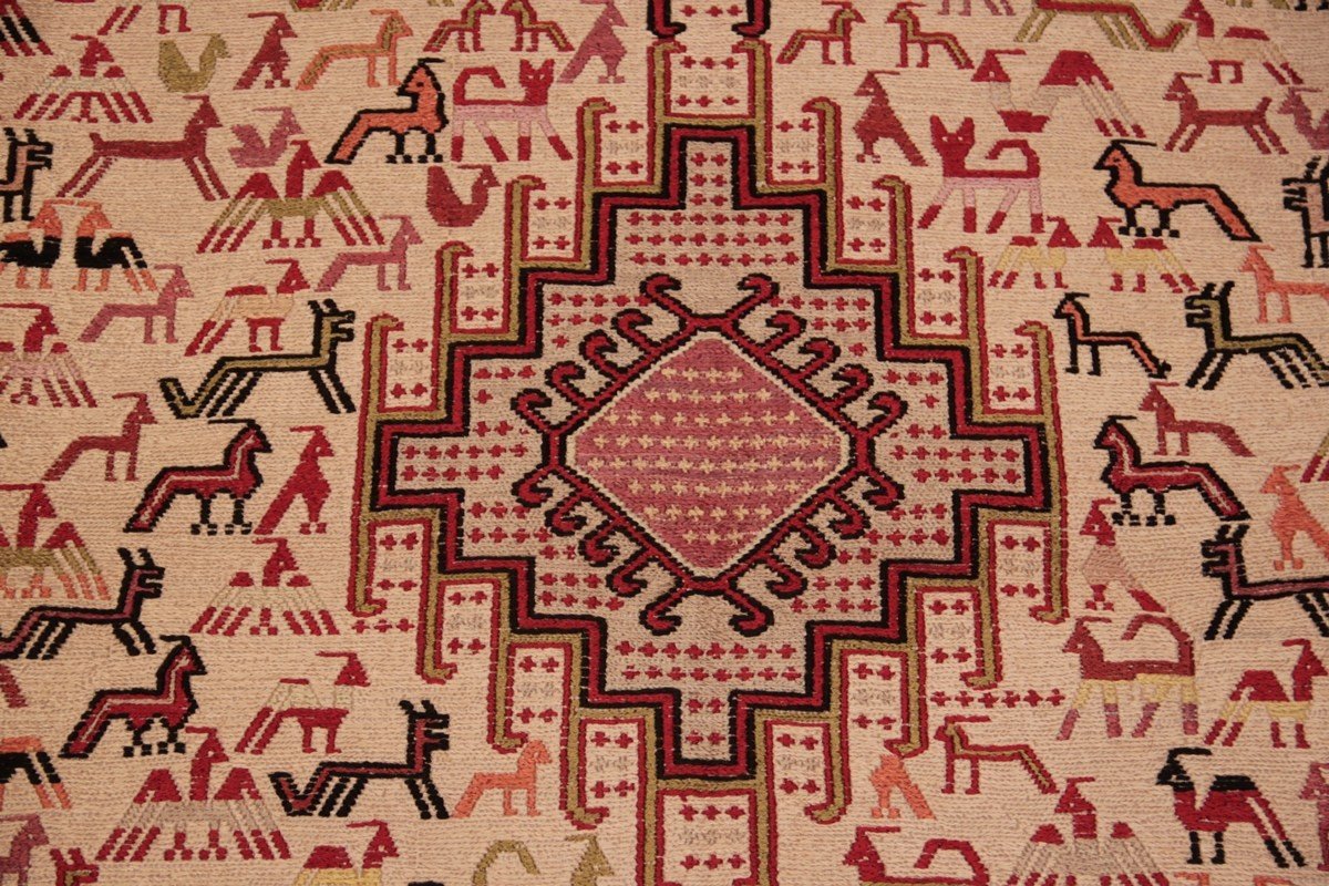 Kilim Soumak Shahsavan Iran 144 X 105 Cm-photo-3