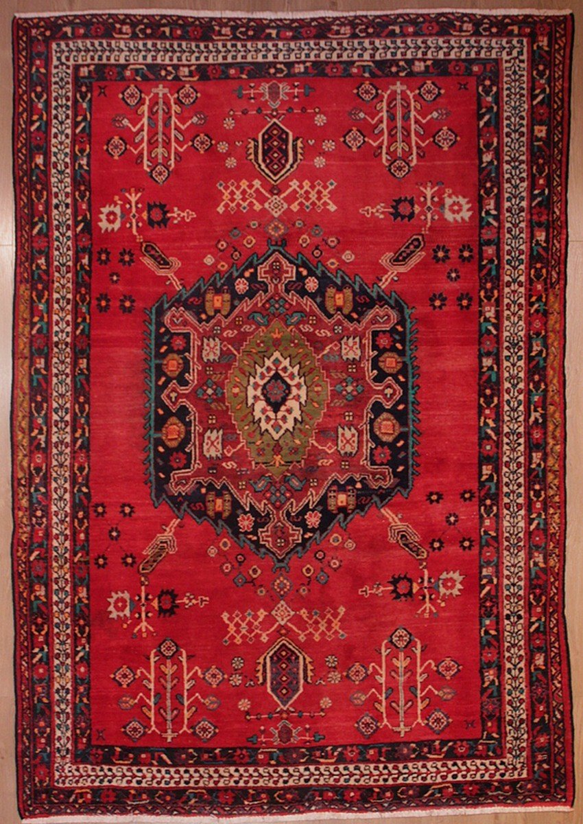 Tapis Afchar Iran 222 x 153 cm