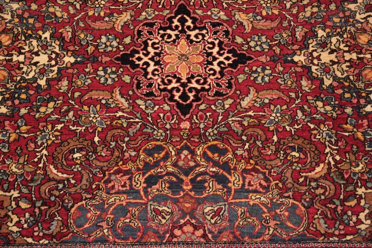 Tapis Ispahan Iran 212 x 135 cm-photo-4