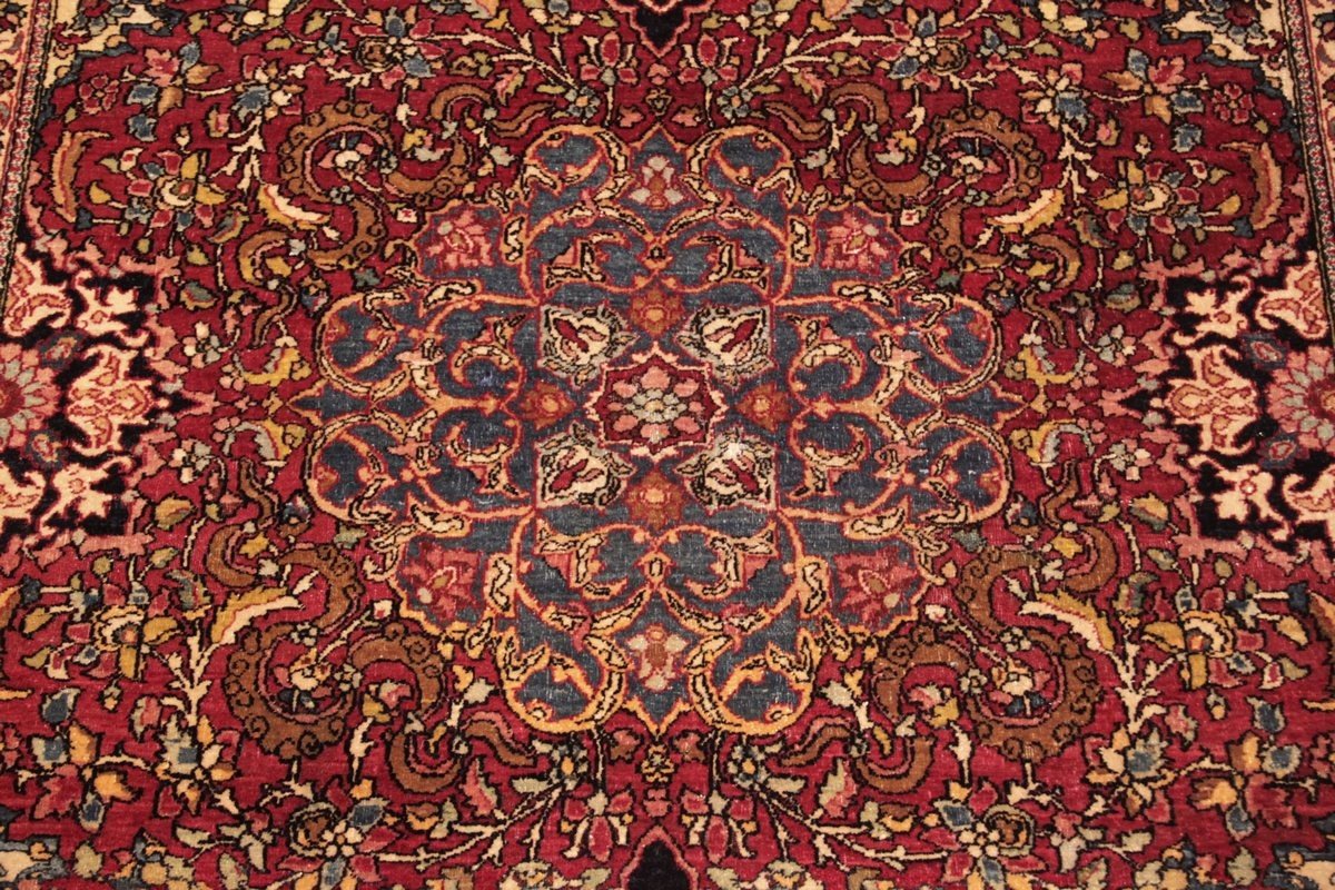 Tapis Ispahan Iran 212 x 135 cm-photo-1