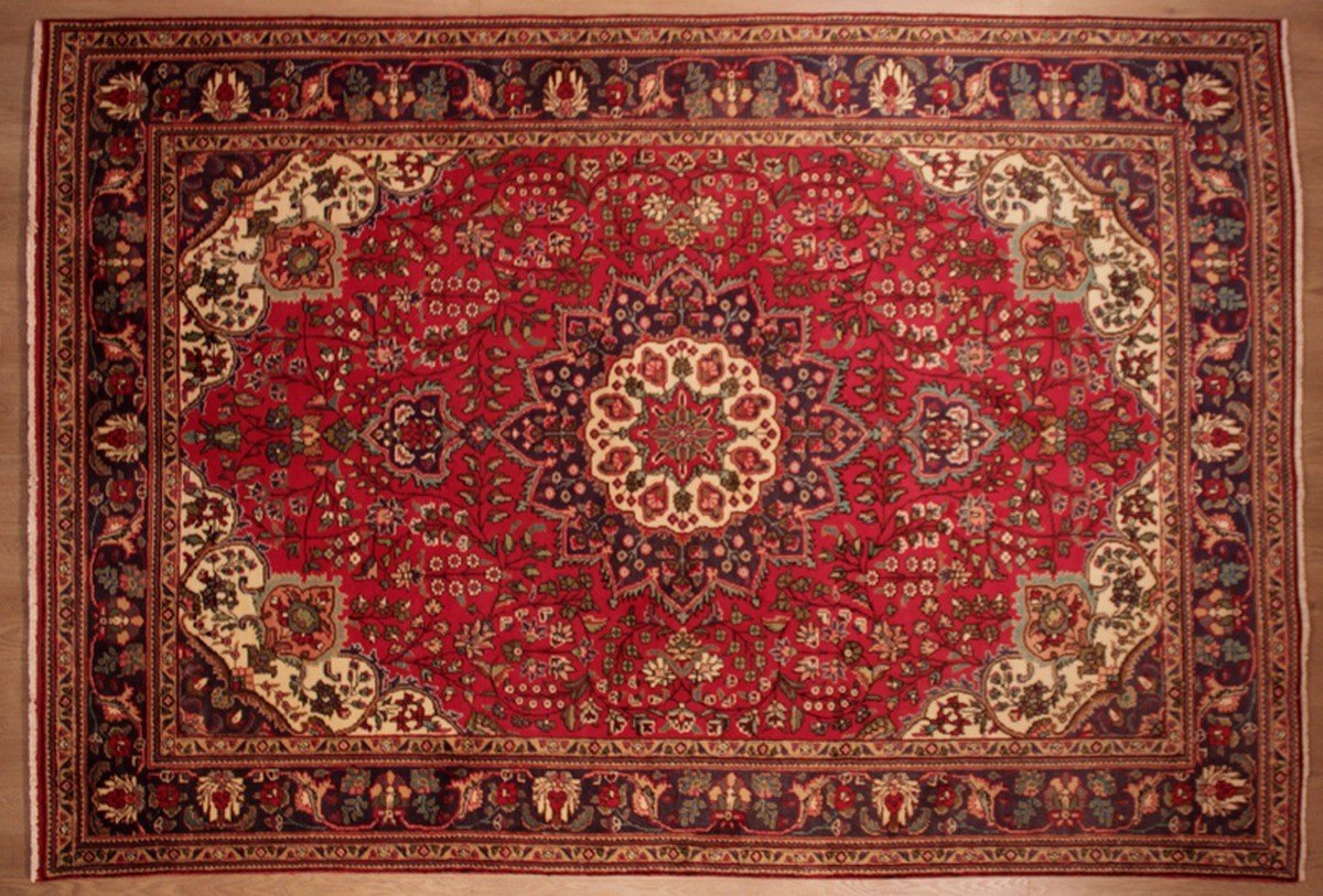 Tapis Tabriz Iran 290 x 195 cm-photo-2