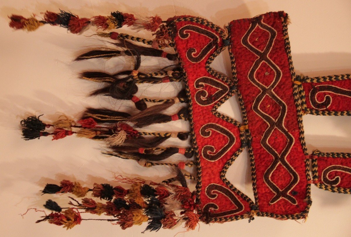 Camel Headdress Uzbekistan 88 X 52 Cm-photo-2