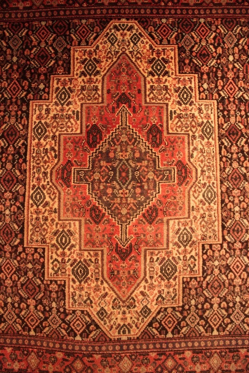 Tapis Senneh Iran  138 x 120 cm-photo-4