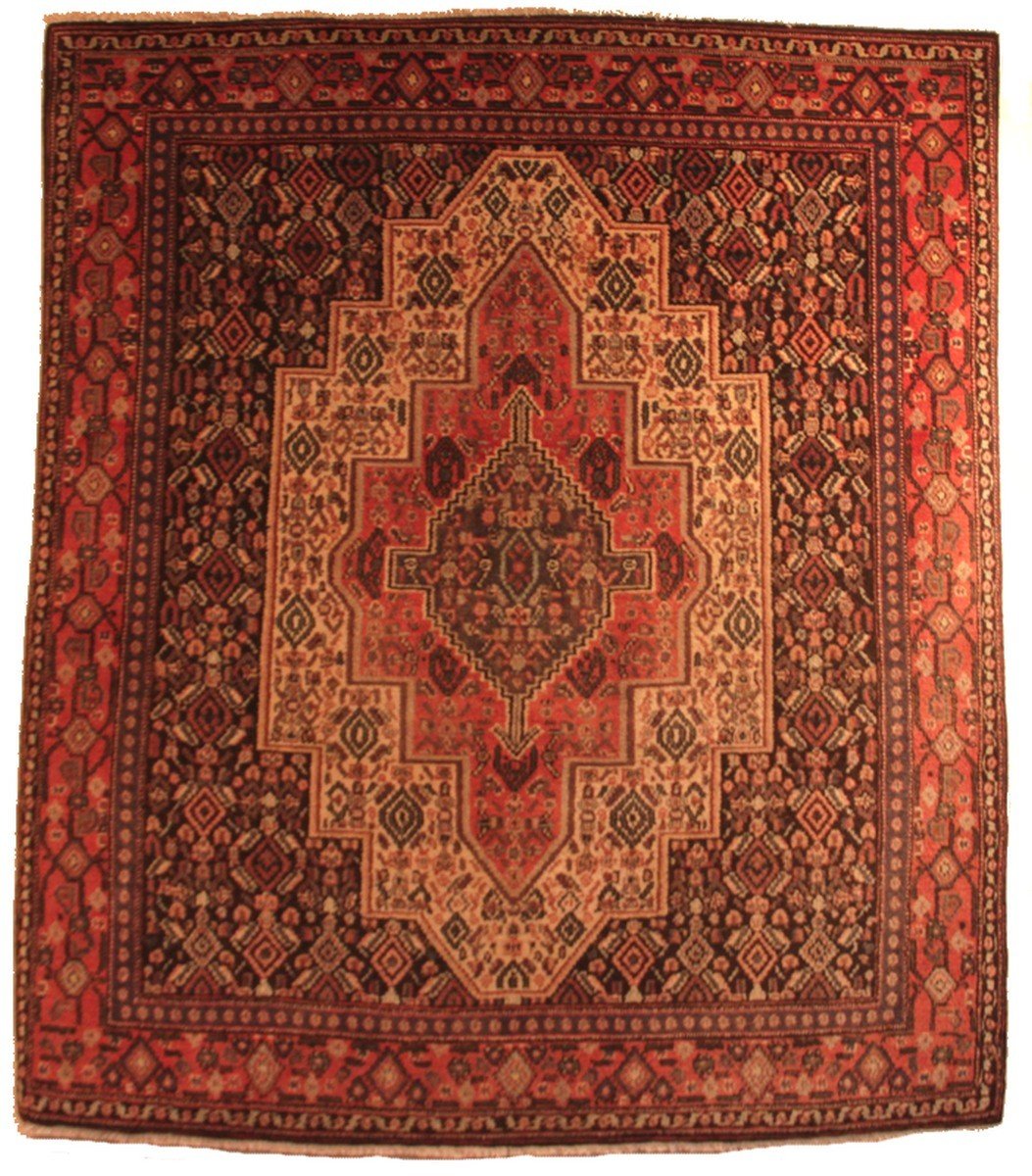 Tapis Senneh Iran  138 x 120 cm