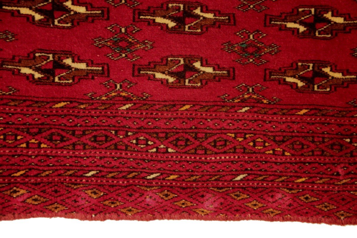 Turkmen Khorasan Djoval Rug 140 X 66 Cm-photo-4