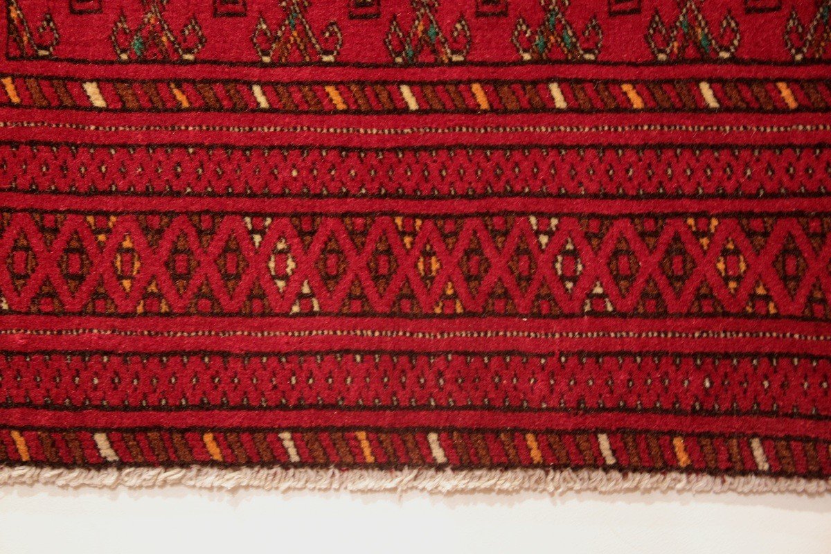 Turkmen Khorasan Djoval Rug 140 X 66 Cm-photo-1