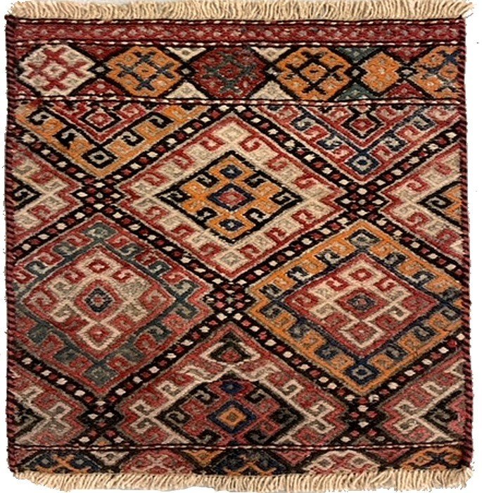 Kilim soumak Shahsavan Iran 50 x 47 cm