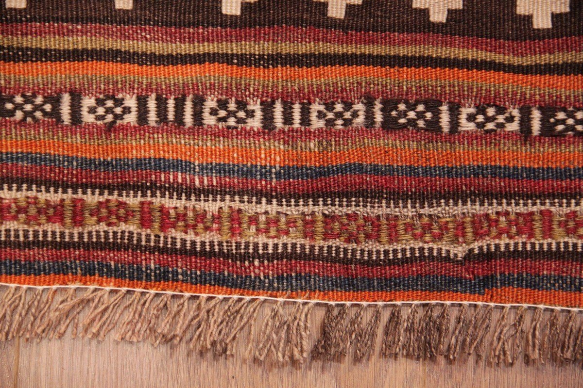 Kilim Gashghaï Kashkuli Iran 233 X 136 Cm-photo-4