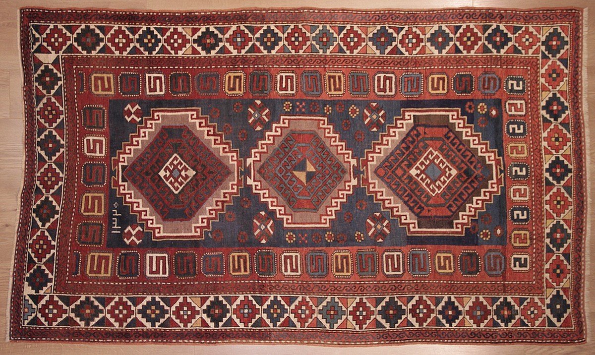 Kazak Caucasus Rug 220 X 130 Cm-photo-2