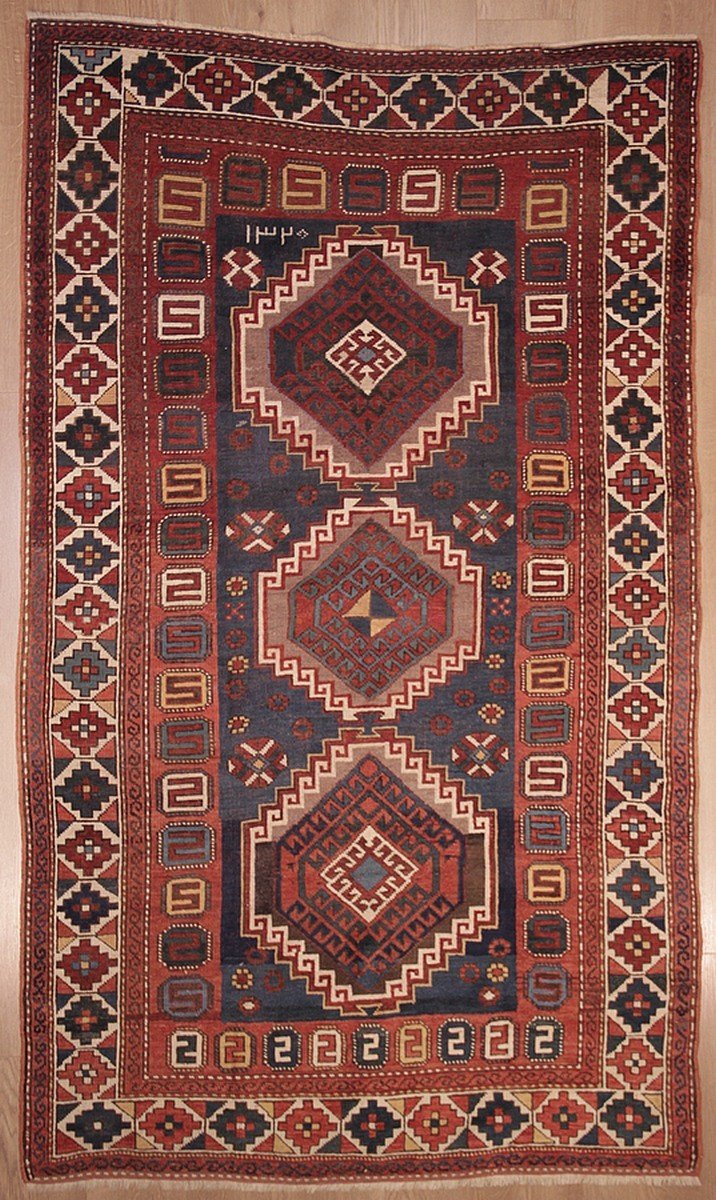 Kazak Caucasus Rug 220 X 130 Cm