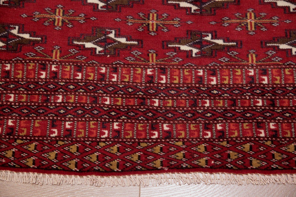 Turkmen Khorasan Djoval Rug 115 X 65 Cm-photo-2