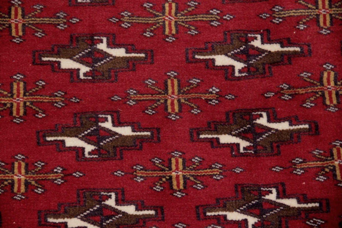 Turkmen Khorasan Djoval Rug 115 X 65 Cm-photo-4