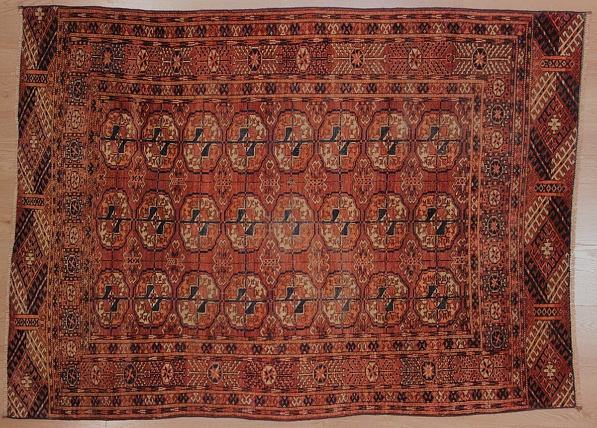 Bukhara Tekké Rug 213 X 129 Cm-photo-2