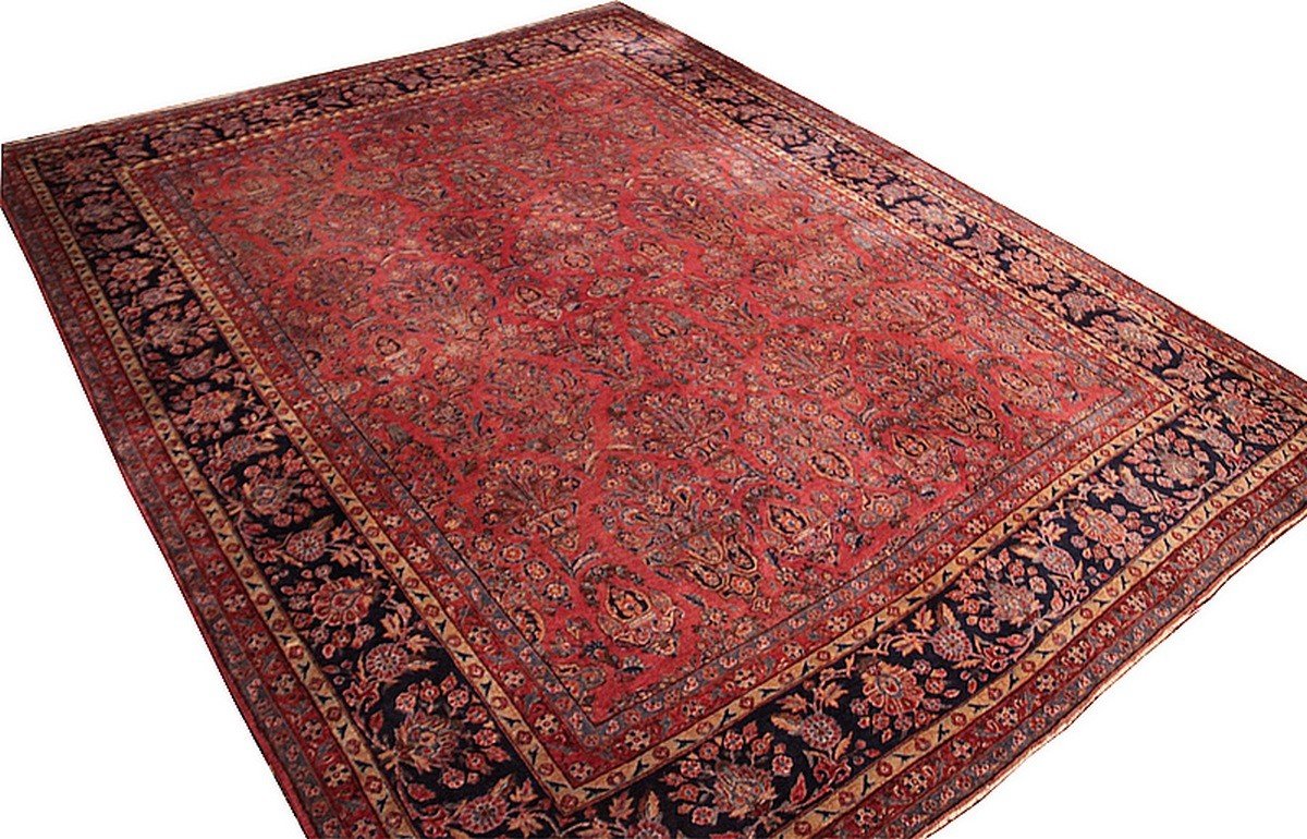 Tapis Sarouk 'américain' Iran 340 x 270 cm 