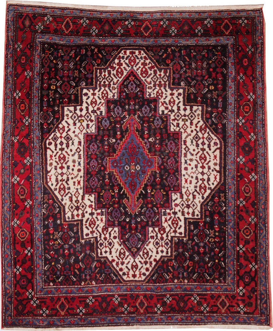 Senneh Iran Rug 147 X 126 Cm