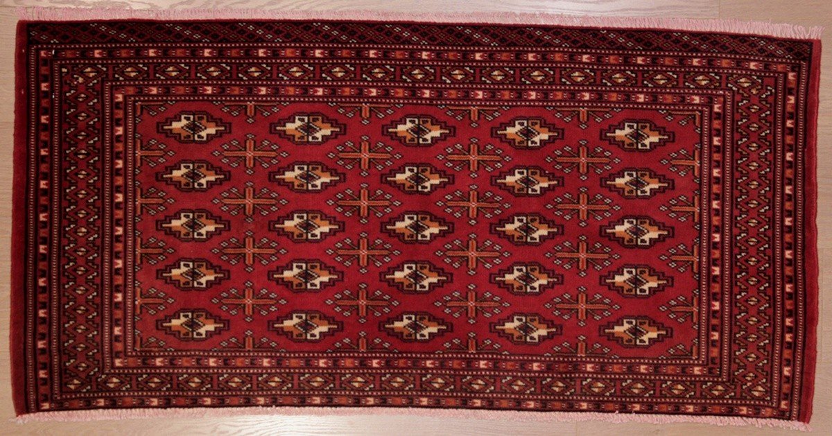 Turkmen Khorasan Iran Rug 135 X 65 Cm