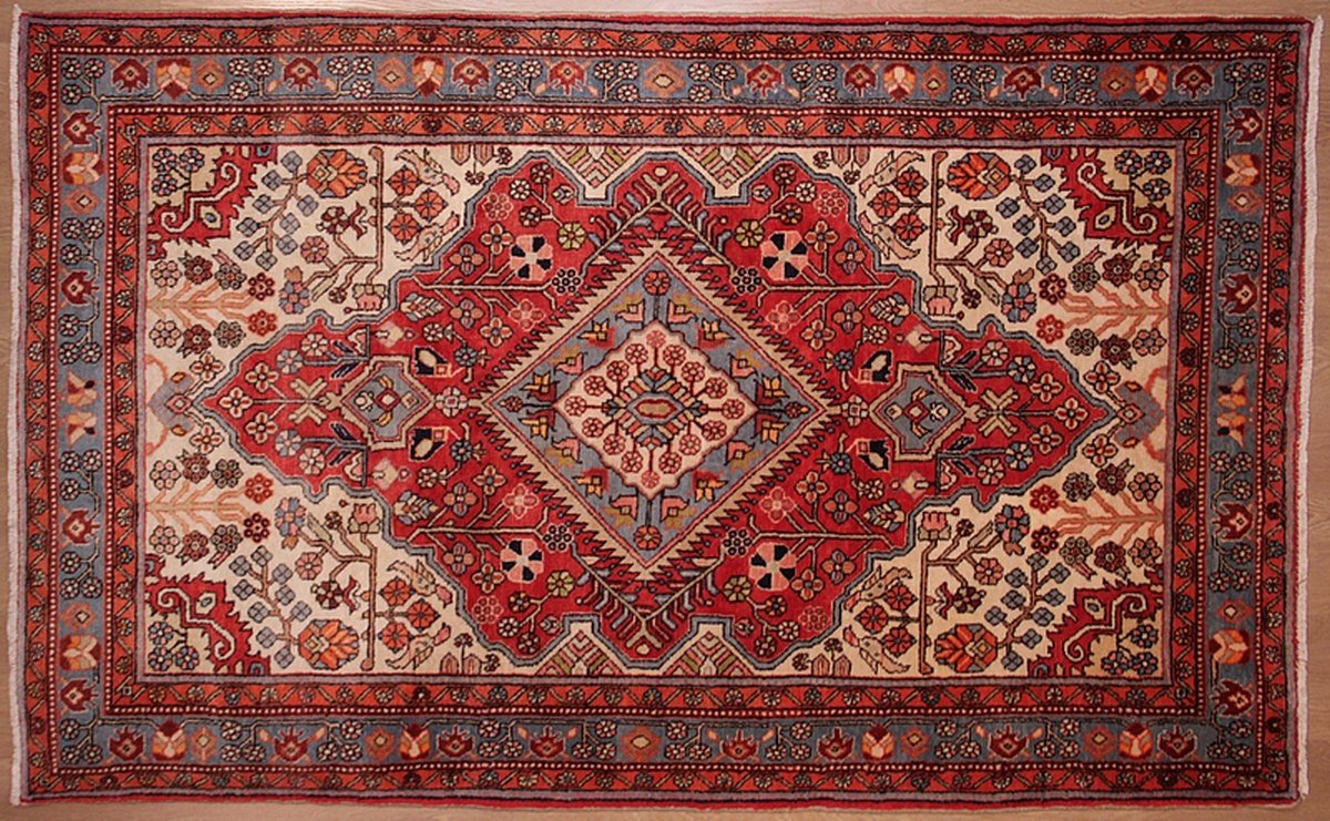 Nahavand Iran Rug 246 X 153 Cm-photo-2