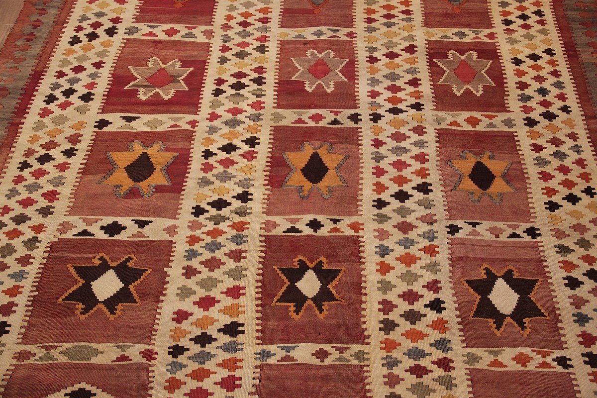 Kilim Gashghaï Kashkuli Iran 262 X 156 Cm-photo-1