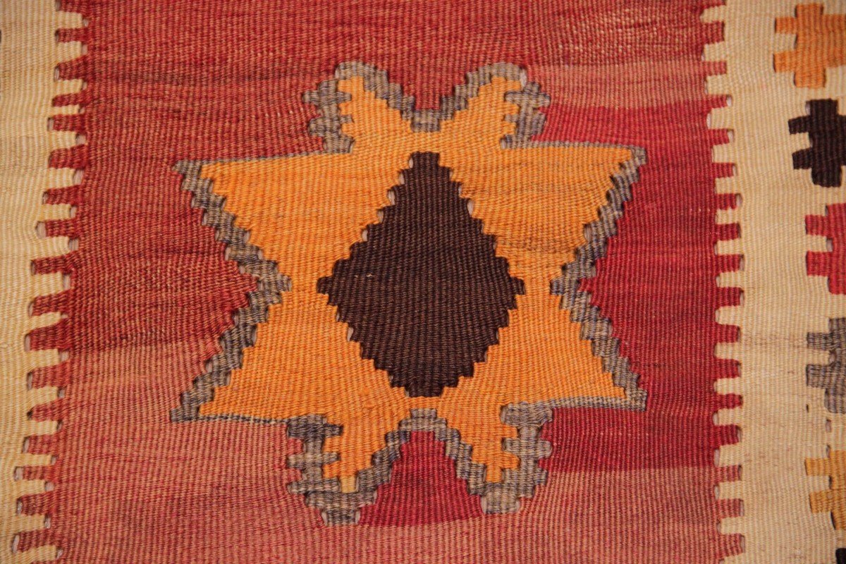 Kilim Gashghaï Kashkuli Iran 262 X 156 Cm-photo-5