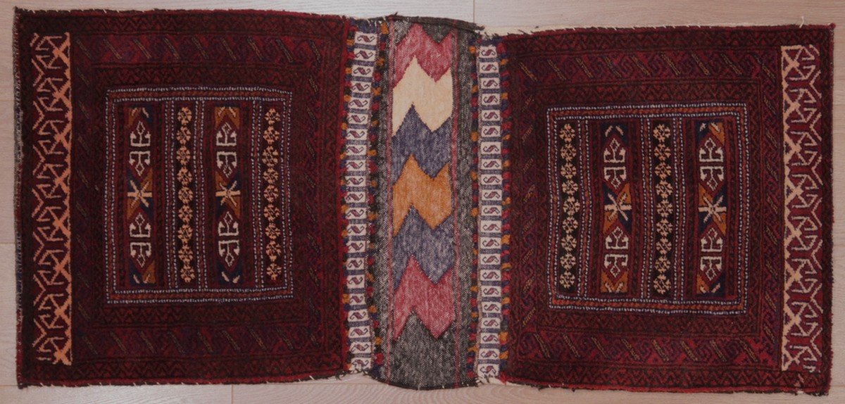 Saddle Bag (gorjin) Afghanistan 108 X 50 Cm-photo-2