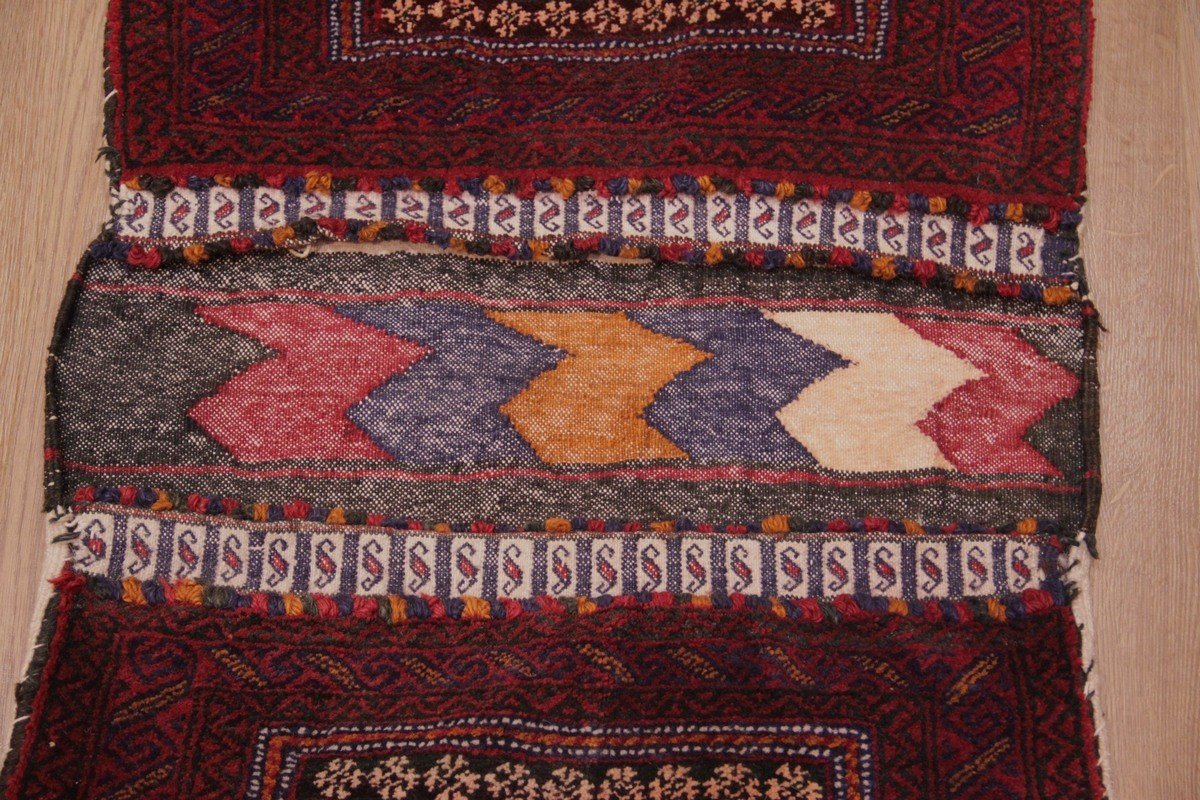 Saddle Bag (gorjin) Afghanistan 108 X 50 Cm-photo-3