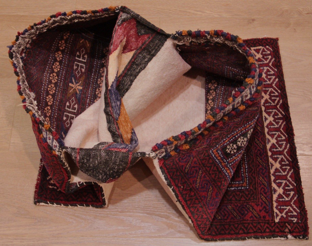 Saddle Bag (gorjin) Afghanistan 108 X 50 Cm-photo-2