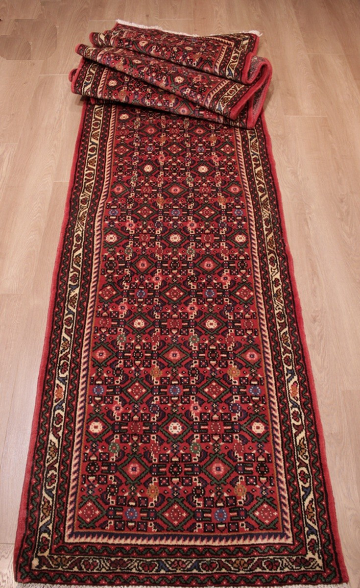 Malayer Hosseinabad Iran Rug 594 X 80 Cm
