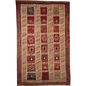 Kilim Gashghaï Kashkuli Iran 262 X 156 Cm