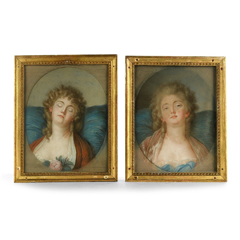 Pair Of 18th Century Watercolors