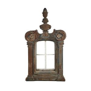 Renaissance Style Cast Iron Window