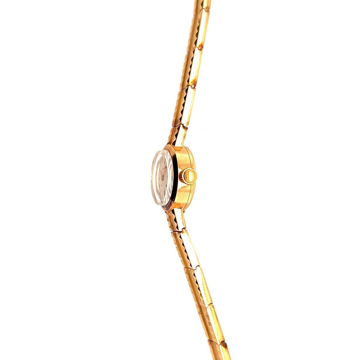 Lip Vintage Women Watch Off White Dial Yellow Gold 18 Karat-photo-2