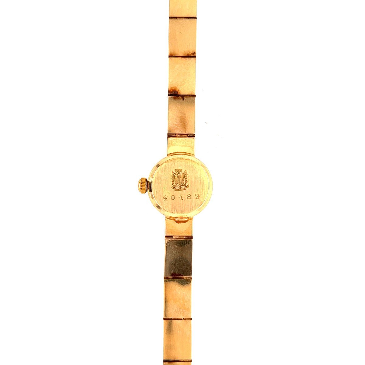 Lip Vintage Women Watch Off White Dial Yellow Gold 18 Karat-photo-3