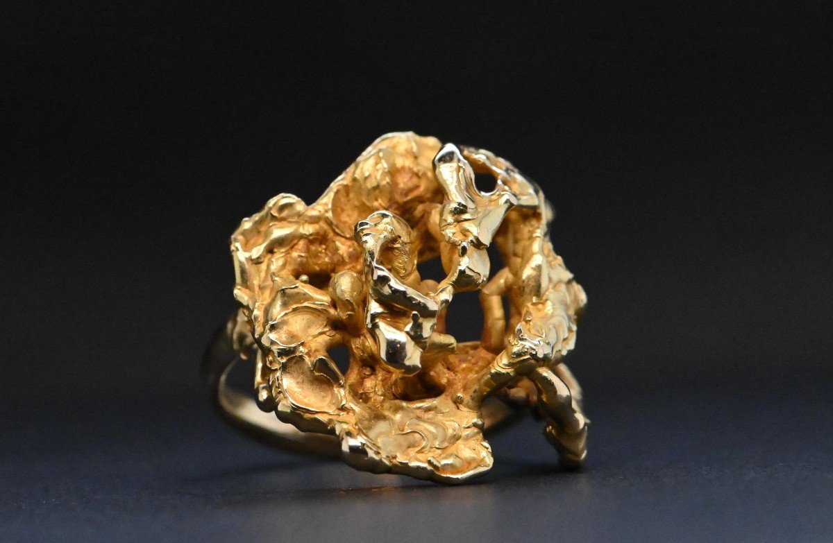 11.7 Gram 18 Carat Gold Ring-photo-4