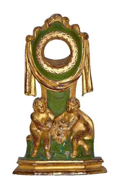 Porte Montre 1er Empire En Bois Doré à La Feuille d'Or