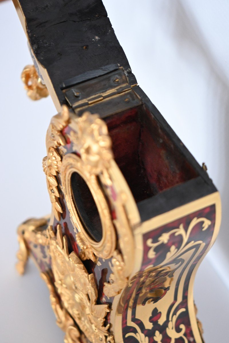 Watch Holder In Gilt Bronze And Red Tortoise Shell XVIII-photo-1