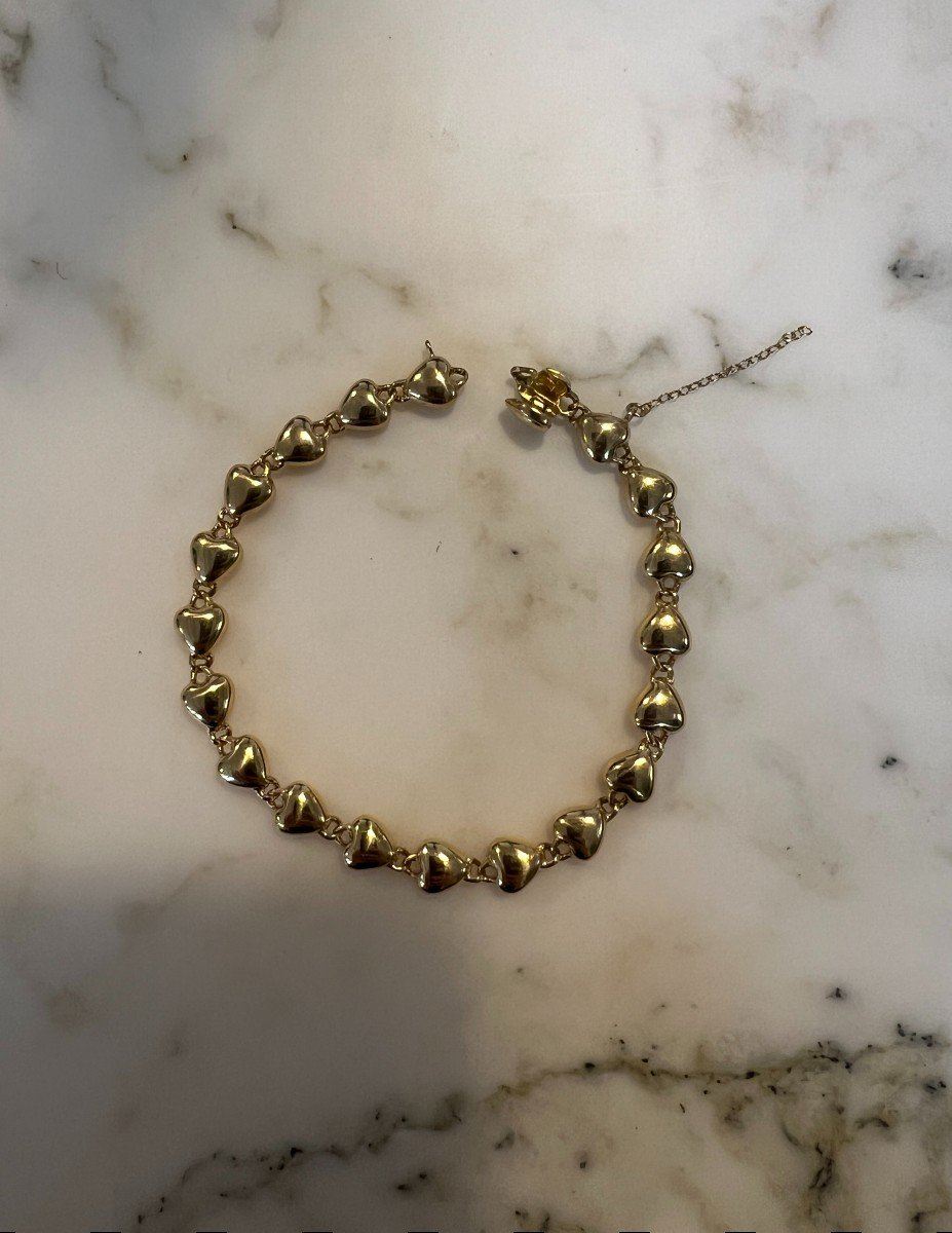 Bracelet Cartier Coeur 18 Carat Or Jaune-photo-2