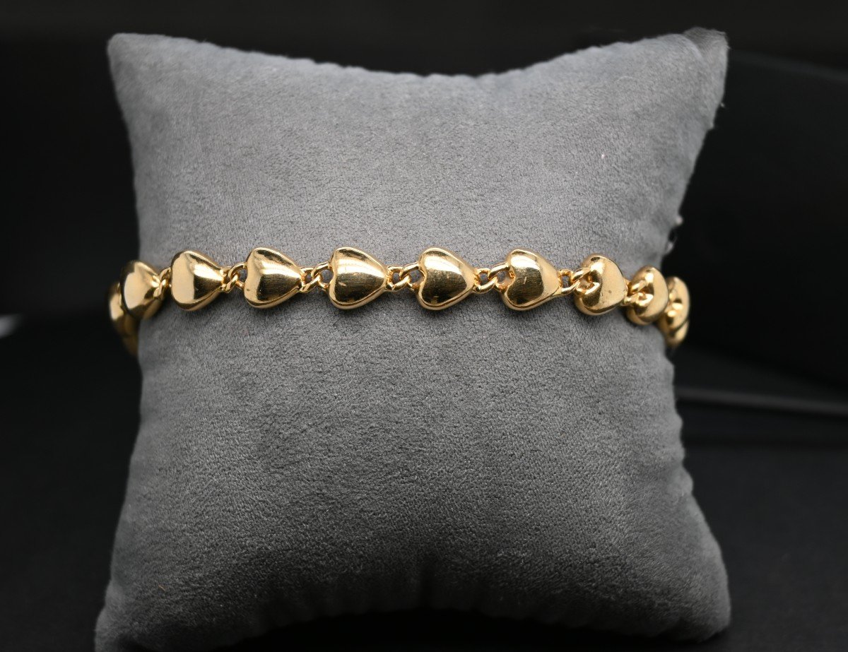 Bracelet Cartier Coeur 18 Carat Or Jaune-photo-4