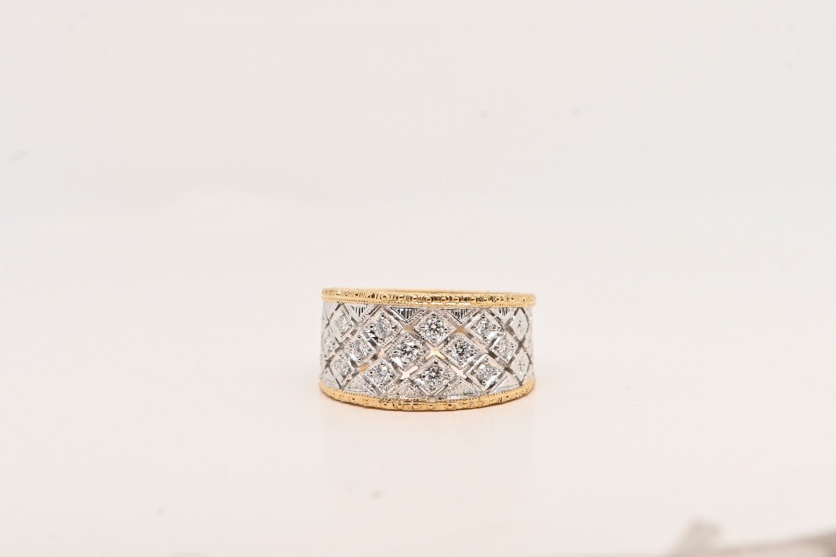 0.340 Carat Diamond Ring 18 Carat Gold -photo-4