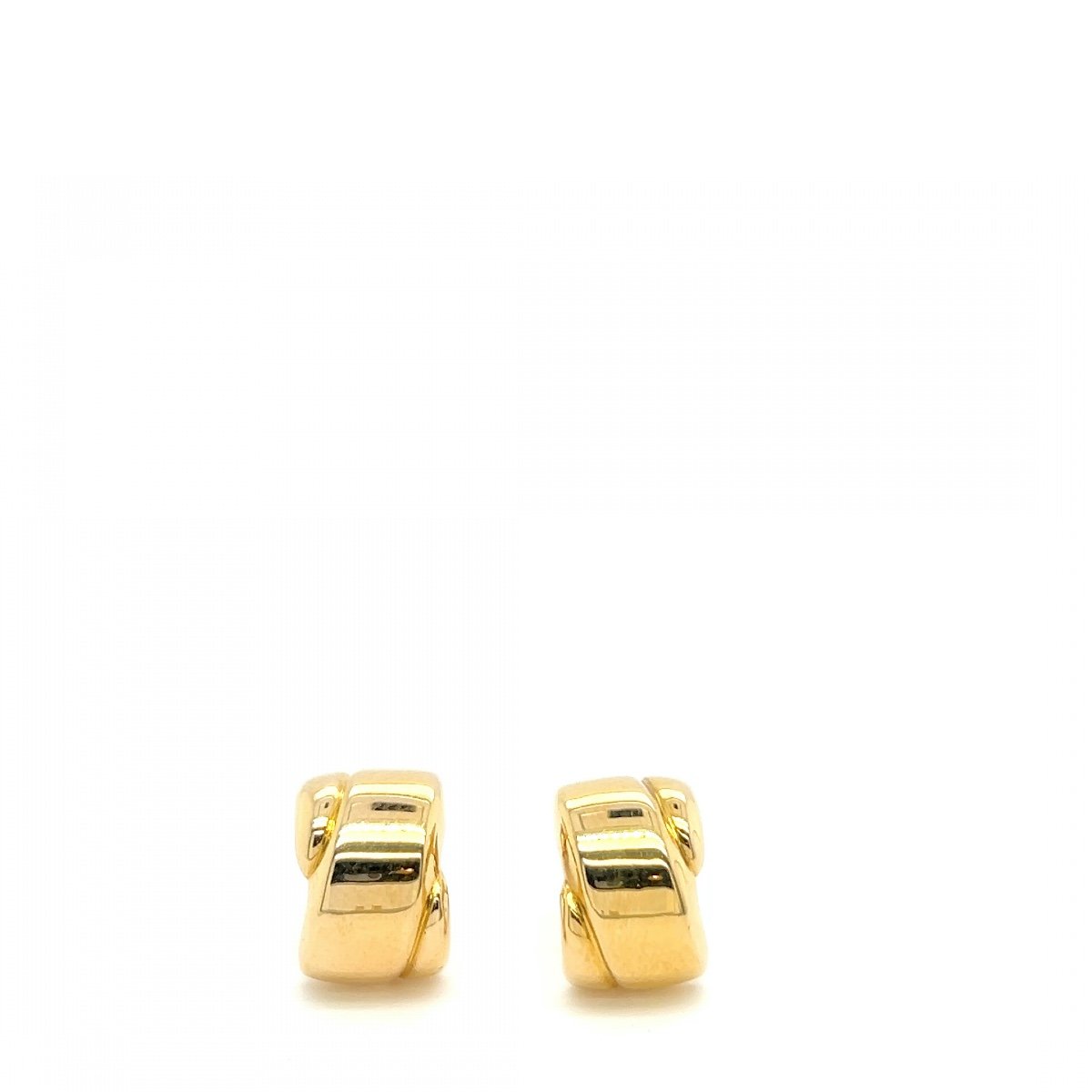 Boucles d'Oreilles Or Jaune 18 Carats -photo-4