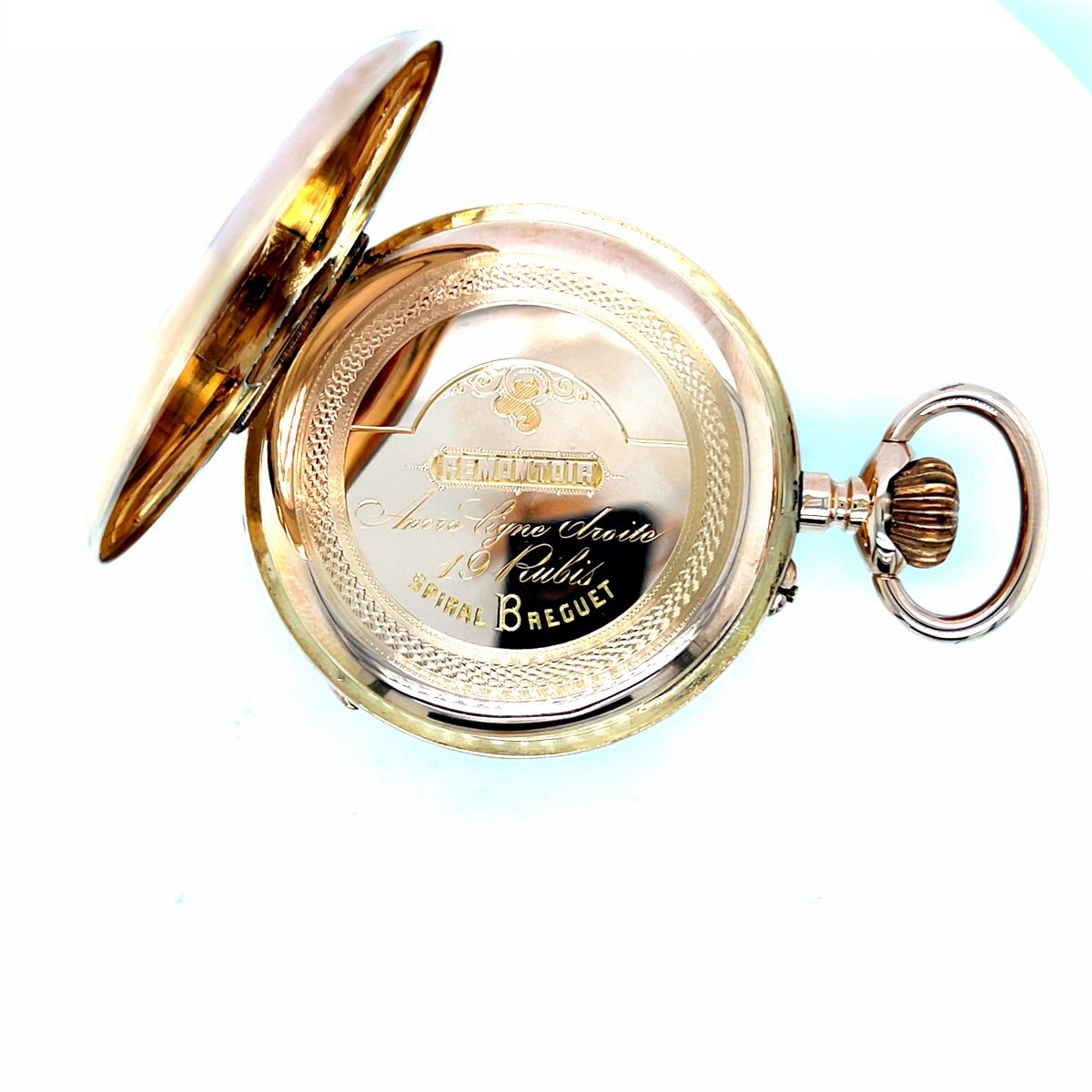 Antique 18k Gold Lépine Pocket Watch-photo-2