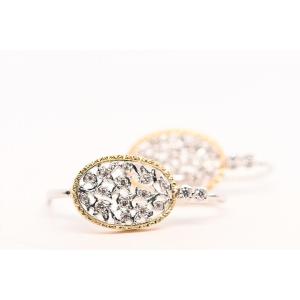 0.45 Carat Diamond Earring 18k Yellow Gold 