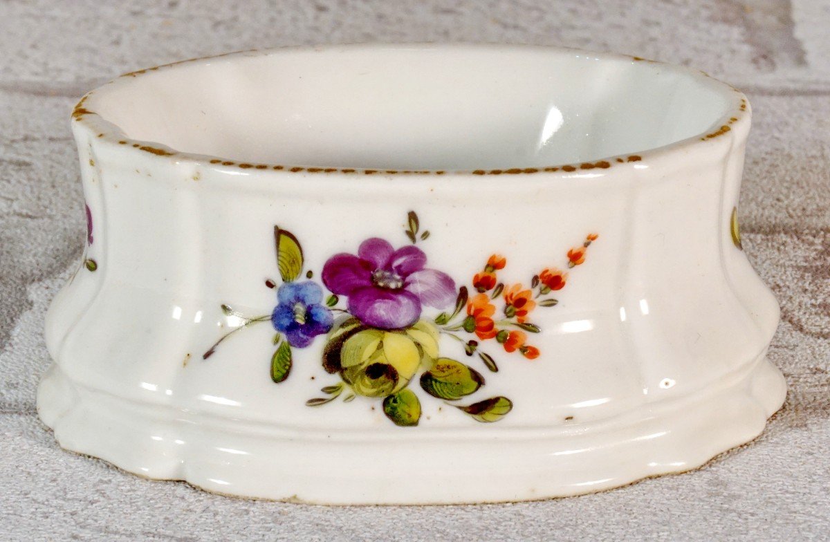 Saleron-saltcellar In Boissettes Porcelain - Ep. 18th Century-photo-3