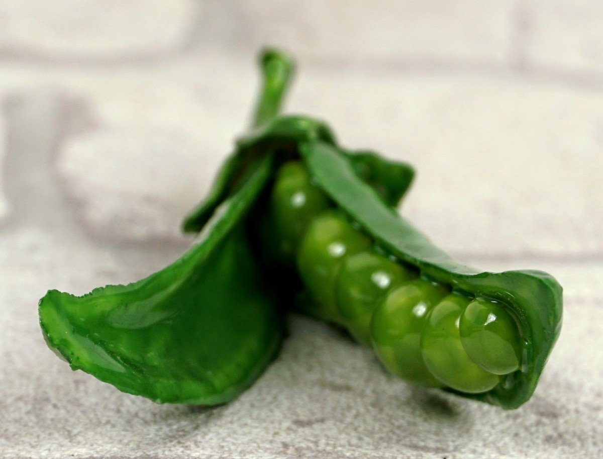 Trompe-l'oeil - "peas" In Porcelain By Didier Gardillou-photo-2