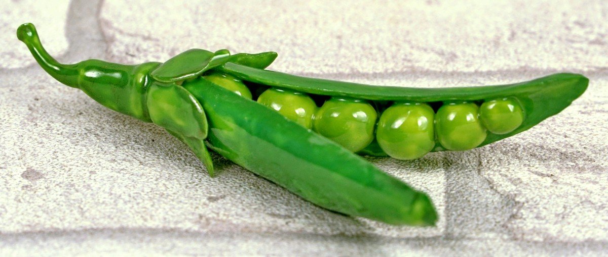 Trompe-l'oeil - "peas" In Porcelain By Didier Gardillou-photo-4