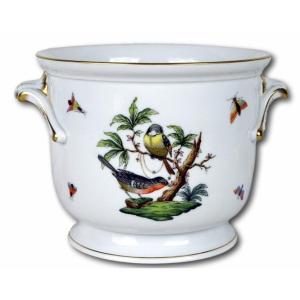 Grand Cache Pot En Porcelaine d'Herend (hongrie)