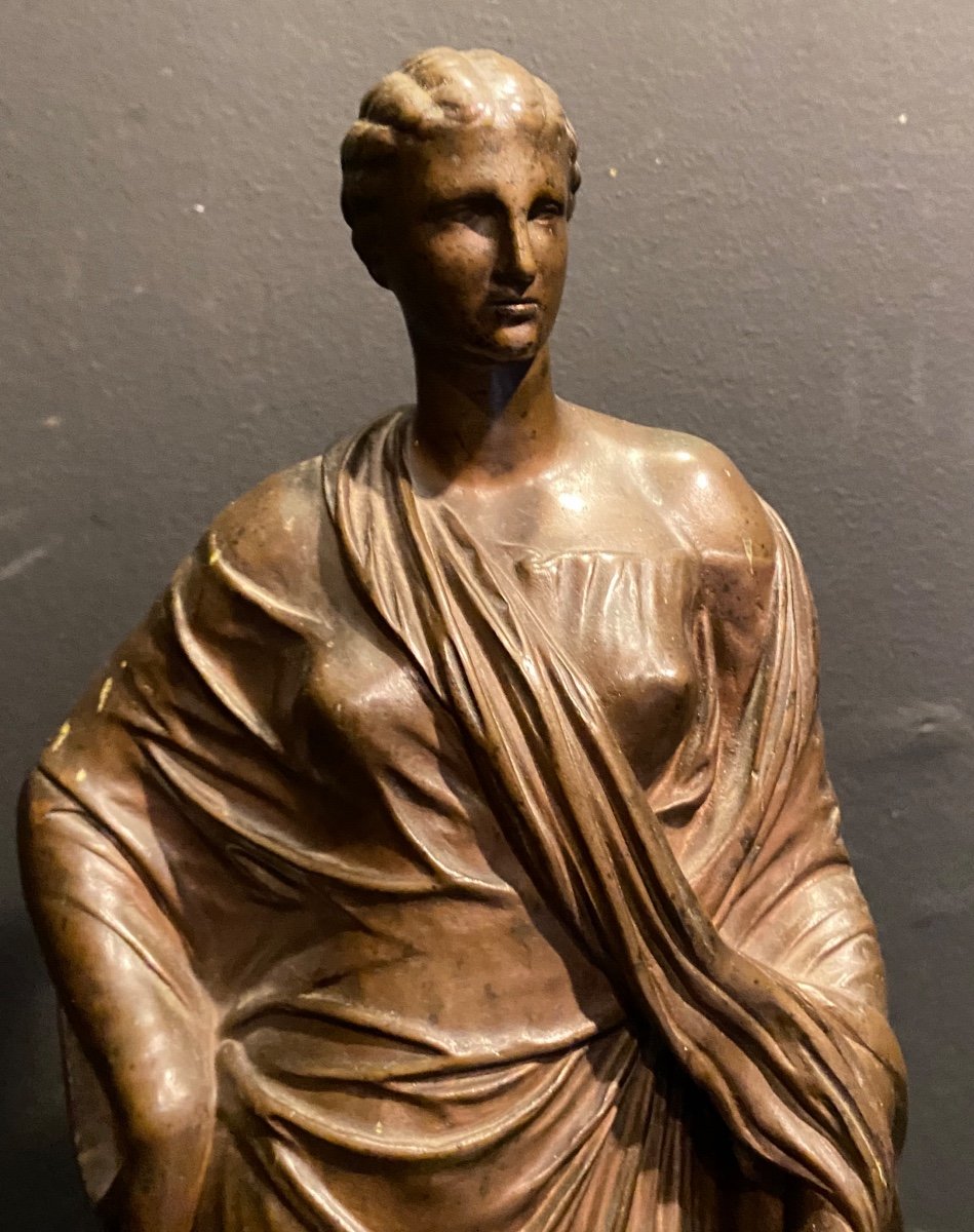 Femme à L Antique En Bronze-photo-4