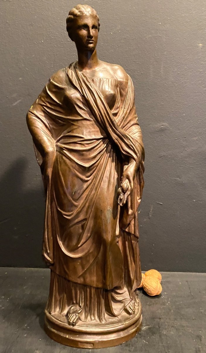 Femme à L Antique En Bronze