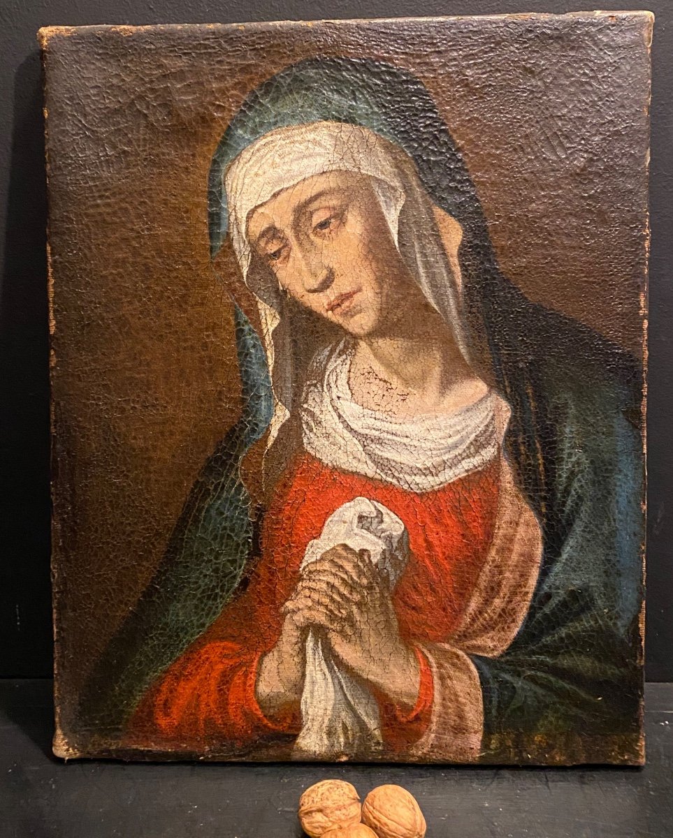 Vierge, Peinture Du XVII°