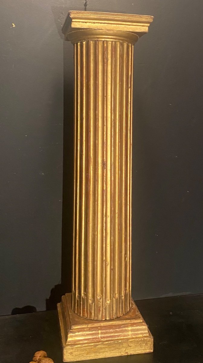 Column In Golden Wood-photo-2