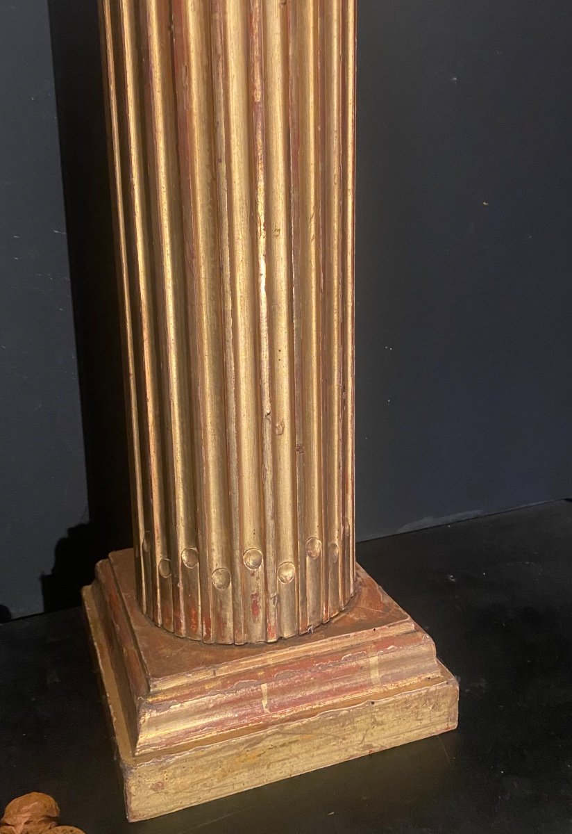 Column In Golden Wood-photo-3